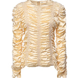 Top  RORY TOP IVORY GLOW 24883029 W3029 658 658 KHAITE