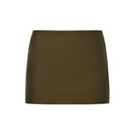 Gonna JETT SKIRT DARK OLIVE 4116582 W582 429 429 KHAITE