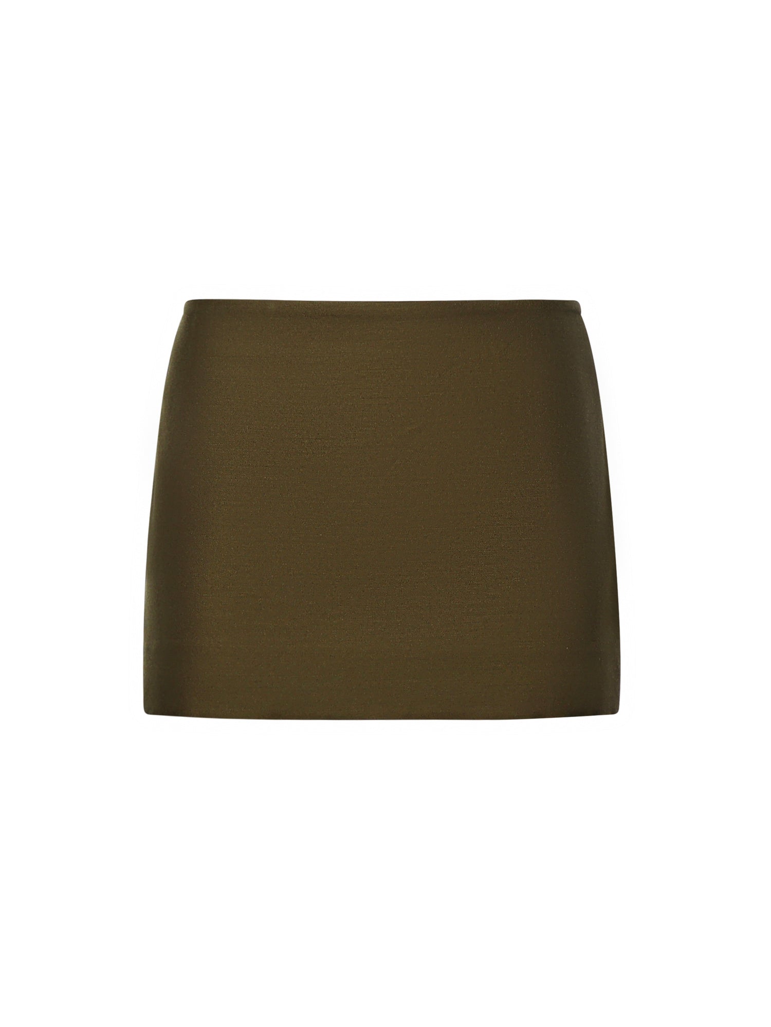 Gonna JETT SKIRT DARK OLIVE 4116582 W582 429 429 KHAITE