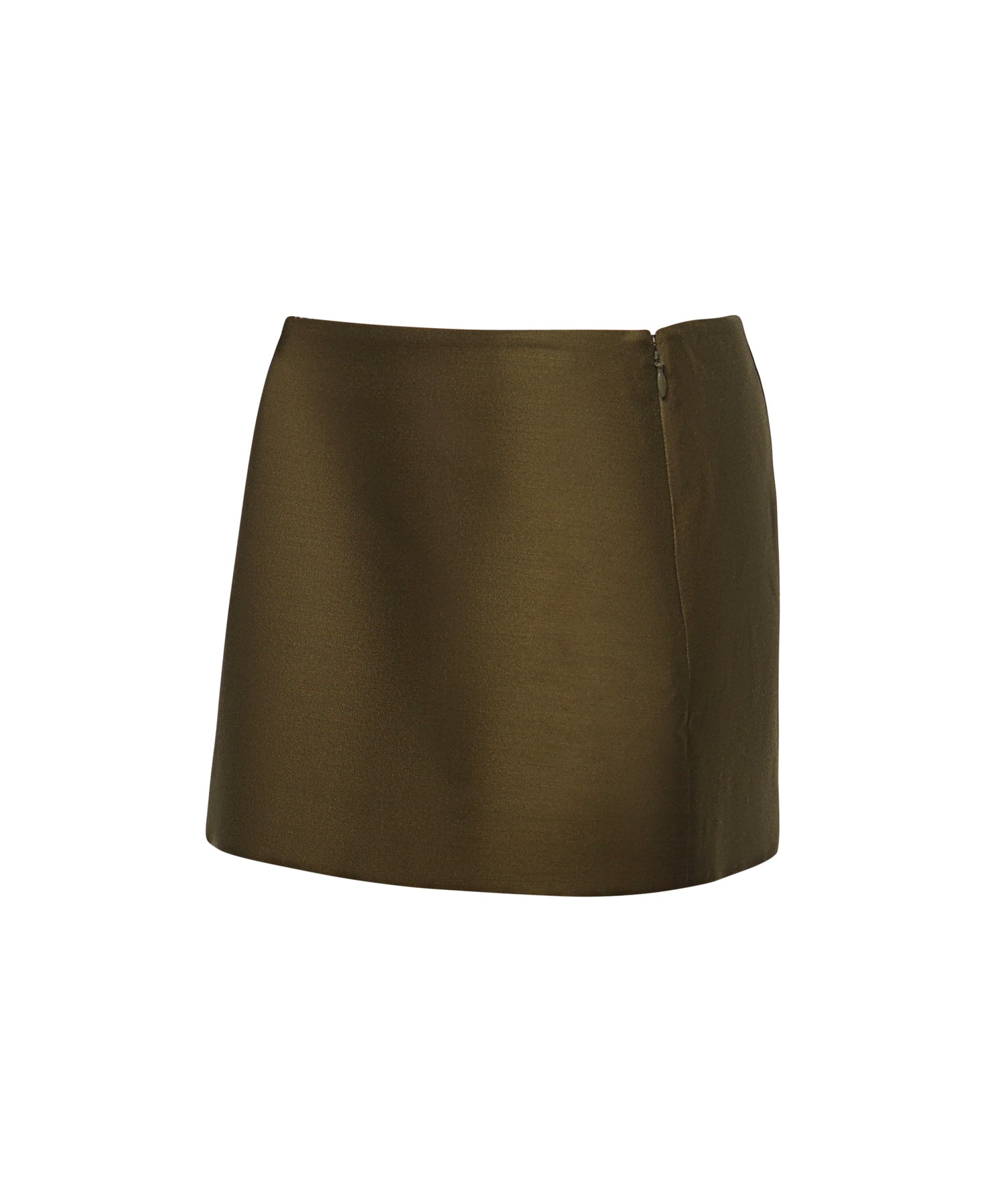 Gonna JETT SKIRT DARK OLIVE 4116582 W582 429 429 KHAITE