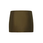 Gonna JETT SKIRT DARK OLIVE 4116582 W582 429 429 KHAITE