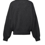 Felpa MARGAUX SWEATER CHARCOAL 9560650 K650 205 205 KHAITE