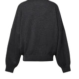 Felpa MARGAUX SWEATER CHARCOAL 9560650 K650 205 205 KHAITE