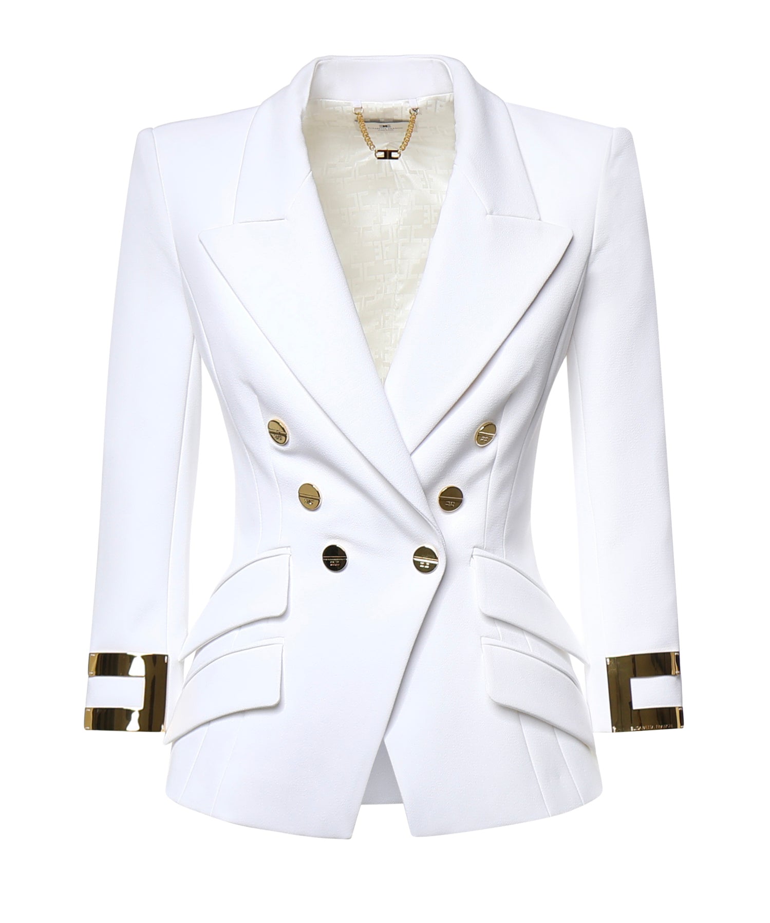 Giacca GIACCA AVORIO GI26866E2 360 360 ELISABETTA FRANCHI
