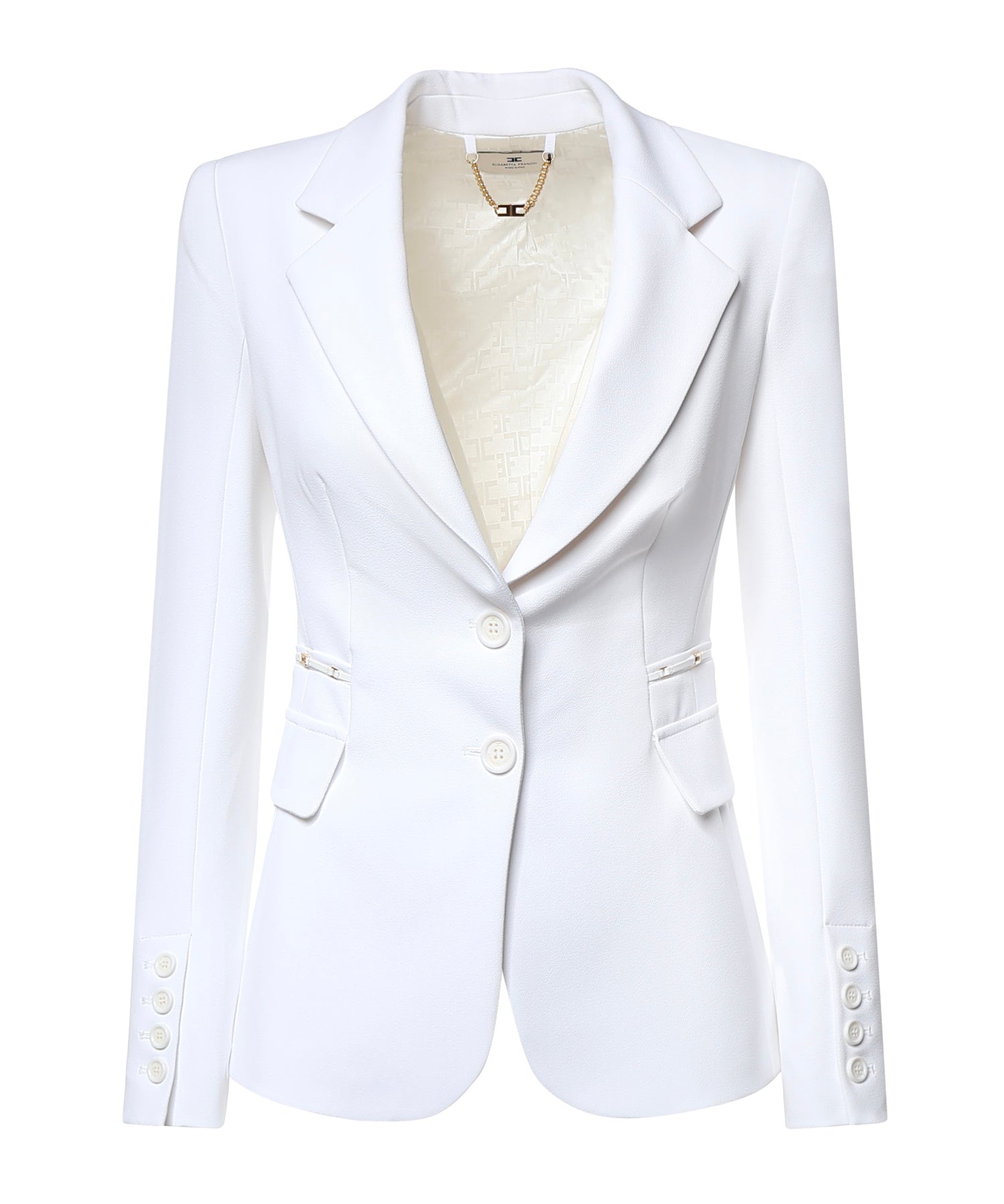 Giacca GIACCA AVORIO GI27466E2 360 360 ELISABETTA FRANCHI