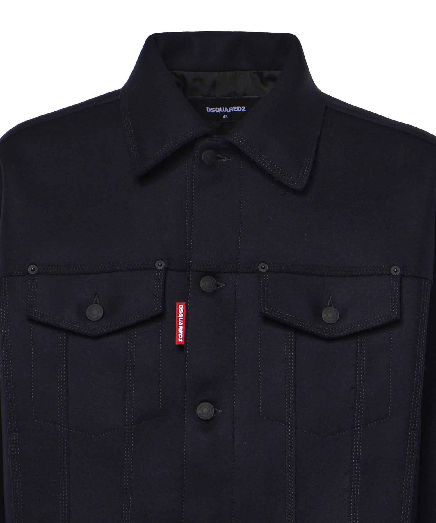 Giubbini  SPORTSJACKET NAVY BLUE S74AM1537 S53003 524 524 DSQUARED2
