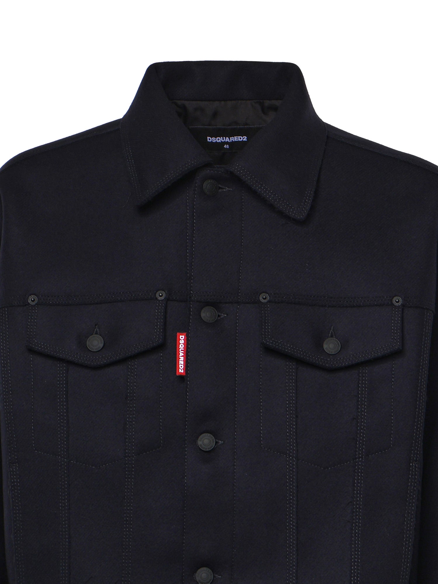 Giubbini  SPORTSJACKET NAVY BLUE S74AM1537 S53003 524 524 DSQUARED2