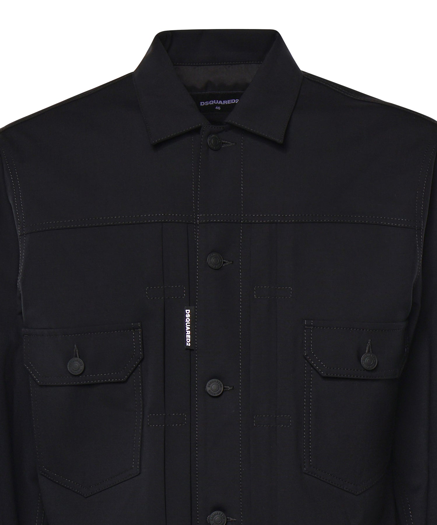 Giubbini  SPORTSJACKET BLACK S74AM1751 S40320 900 900 DSQUARED2
