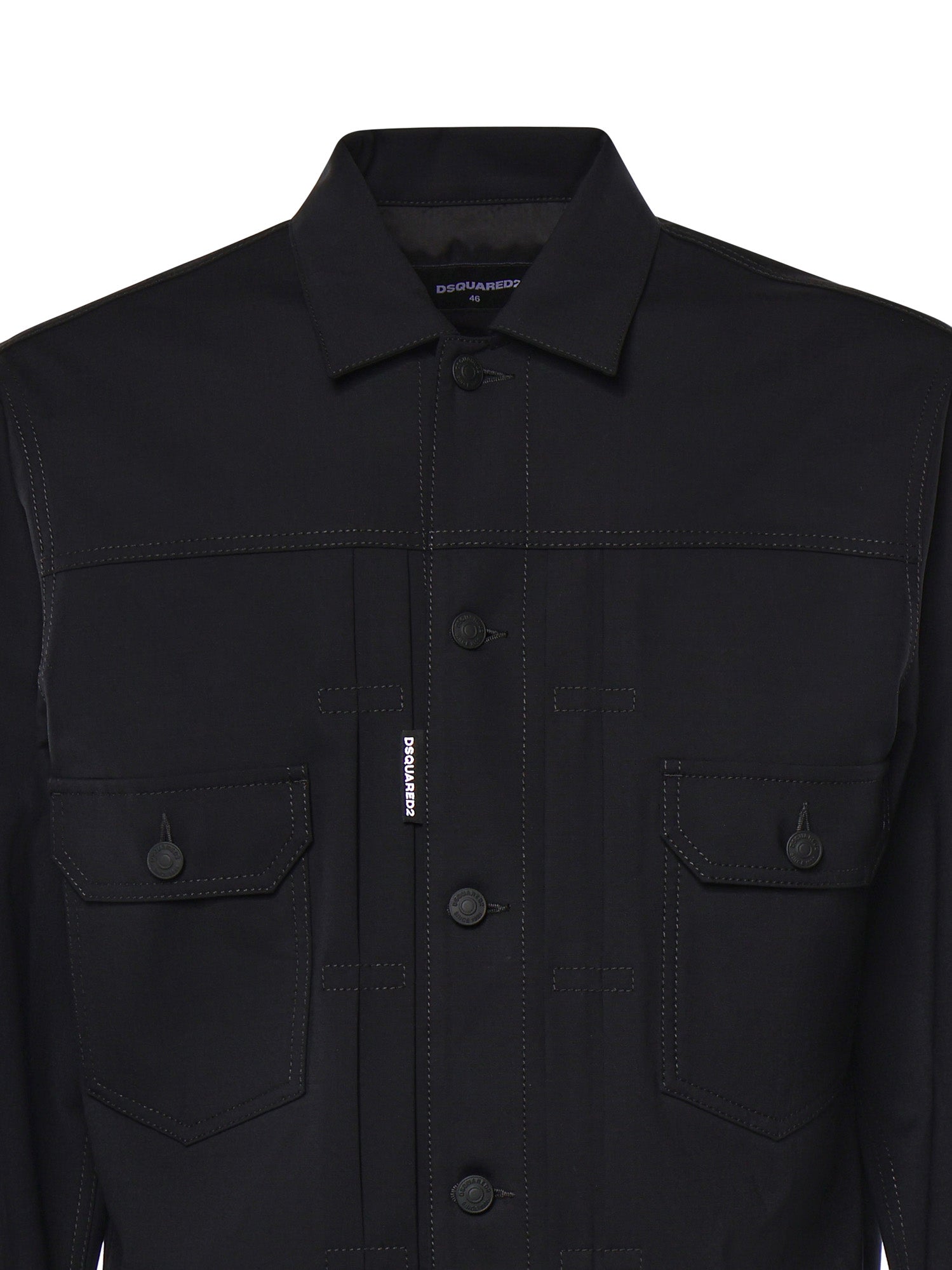 Giubbini  SPORTSJACKET BLACK S74AM1751 S40320 900 900 DSQUARED2