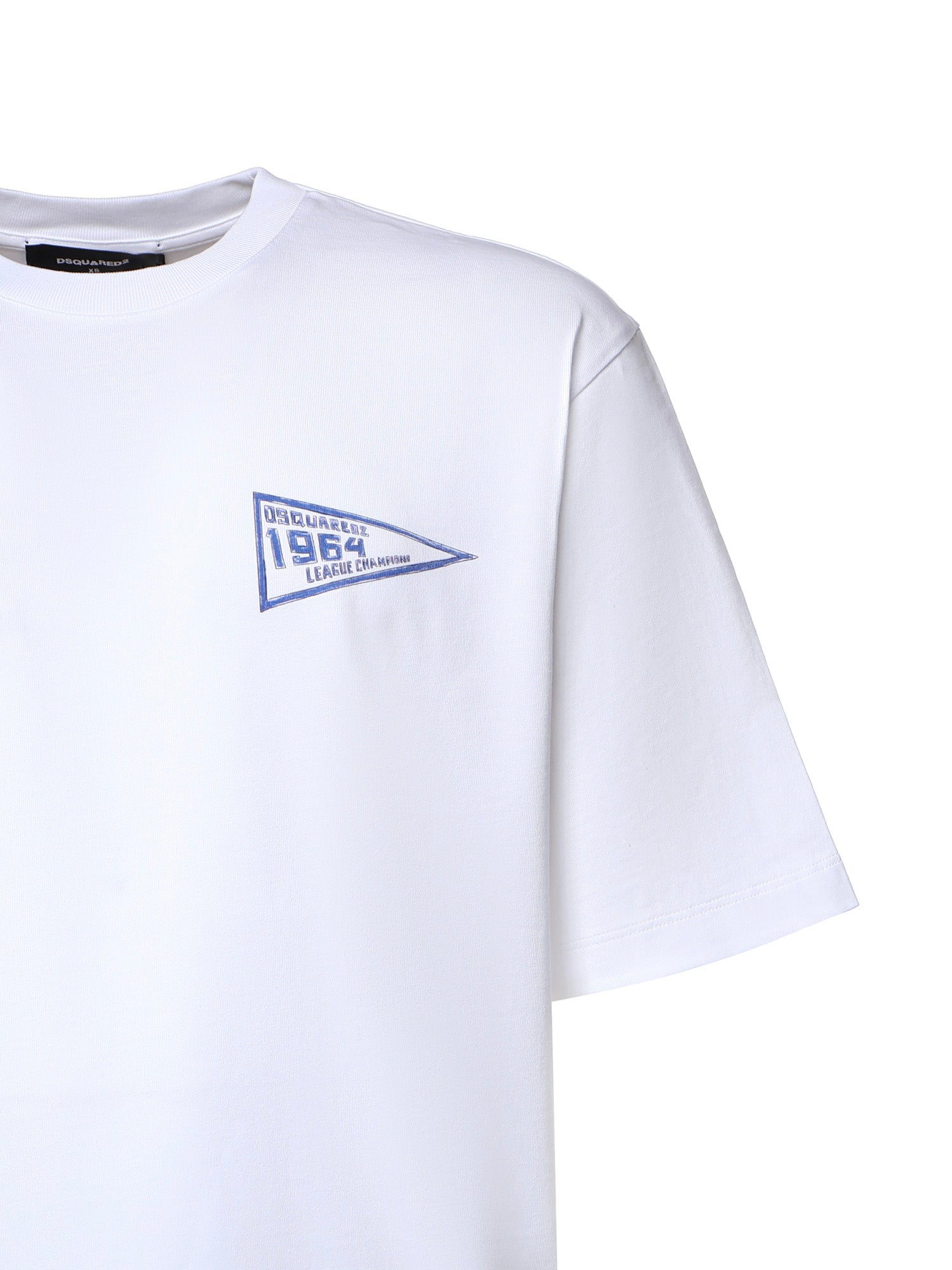 T-shirt T-SHIRT WHITE S74GD1578 D20033 100 100 DSQUARED2