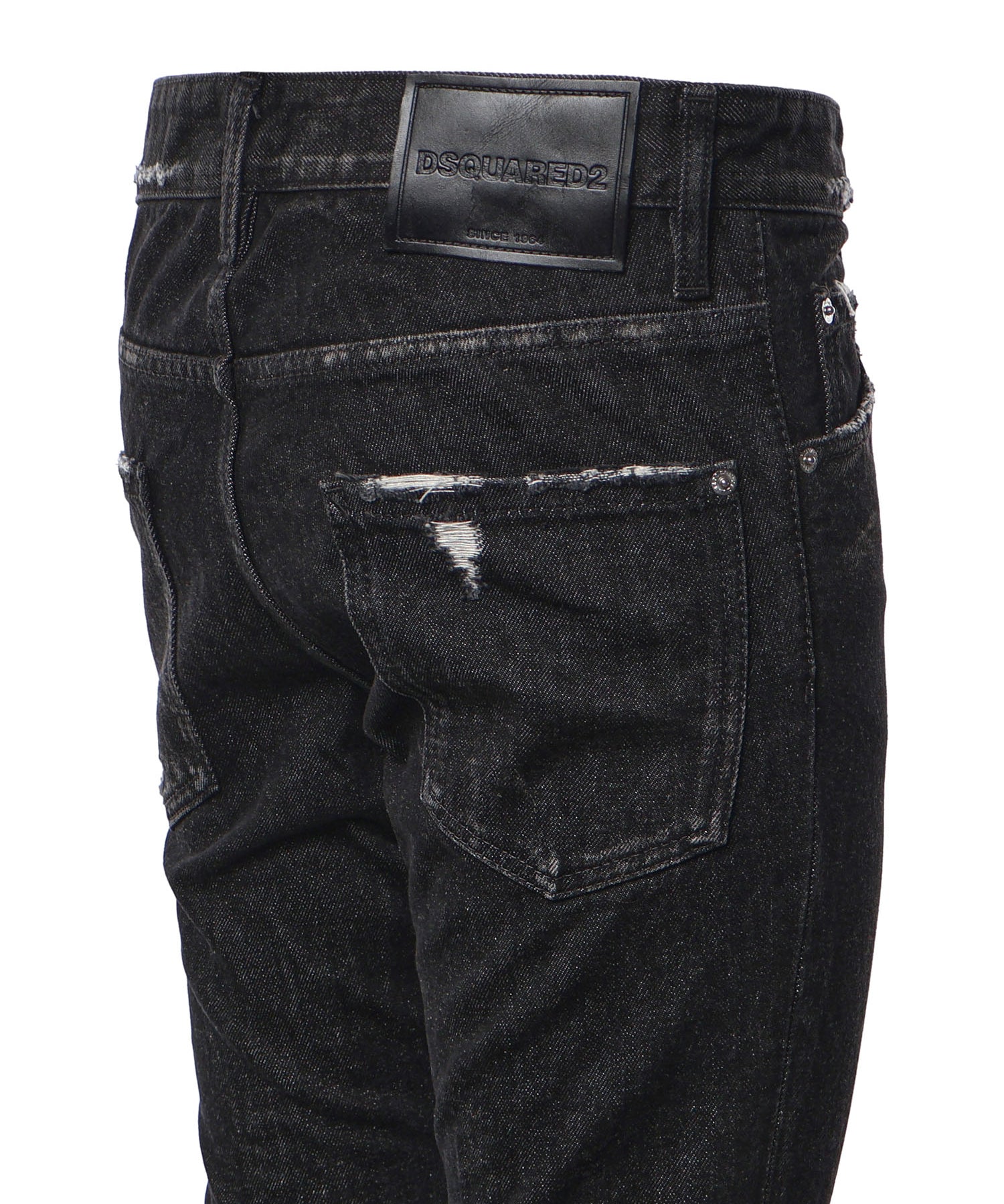 Jeans PANTS 5 POCKETS BLACK S74LB1943 D30042 900 900 DSQUARED2