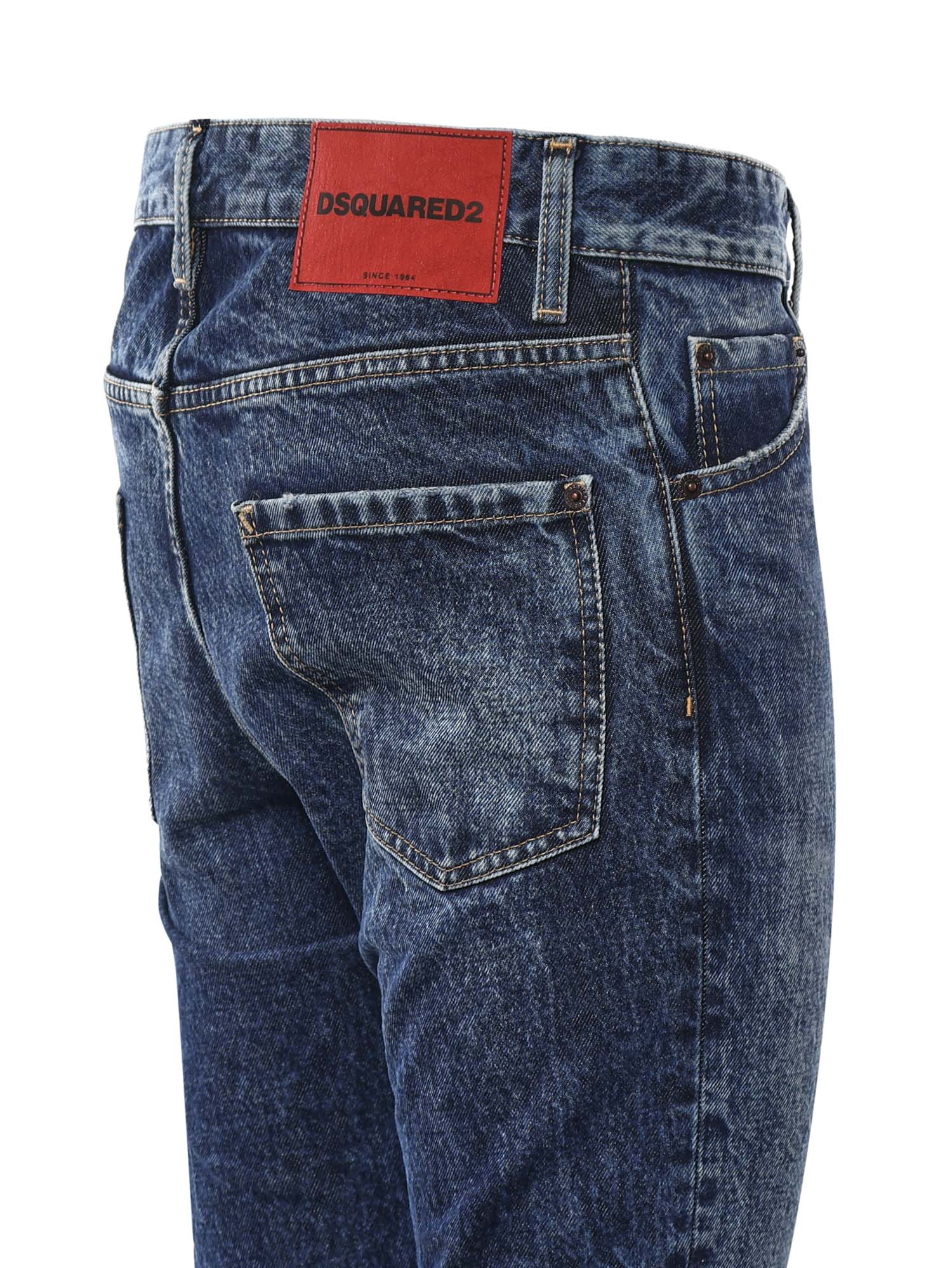 Jeans PANTS 5 POCKETS NAVY BLUE S74LB1953 S30839 470 470 DSQUARED2