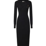 Abito ABITO DI MAGLIA NERO AM08B66E2 110 110 ELISABETTA FRANCHI