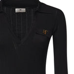 Abito ABITO DI MAGLIA NERO AM08B66E2 110 110 ELISABETTA FRANCHI