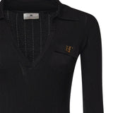 Abito ABITO DI MAGLIA NERO AM08B66E2 110 110 ELISABETTA FRANCHI