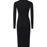 Abito ABITO DI MAGLIA NERO AM08B66E2 110 110 ELISABETTA FRANCHI