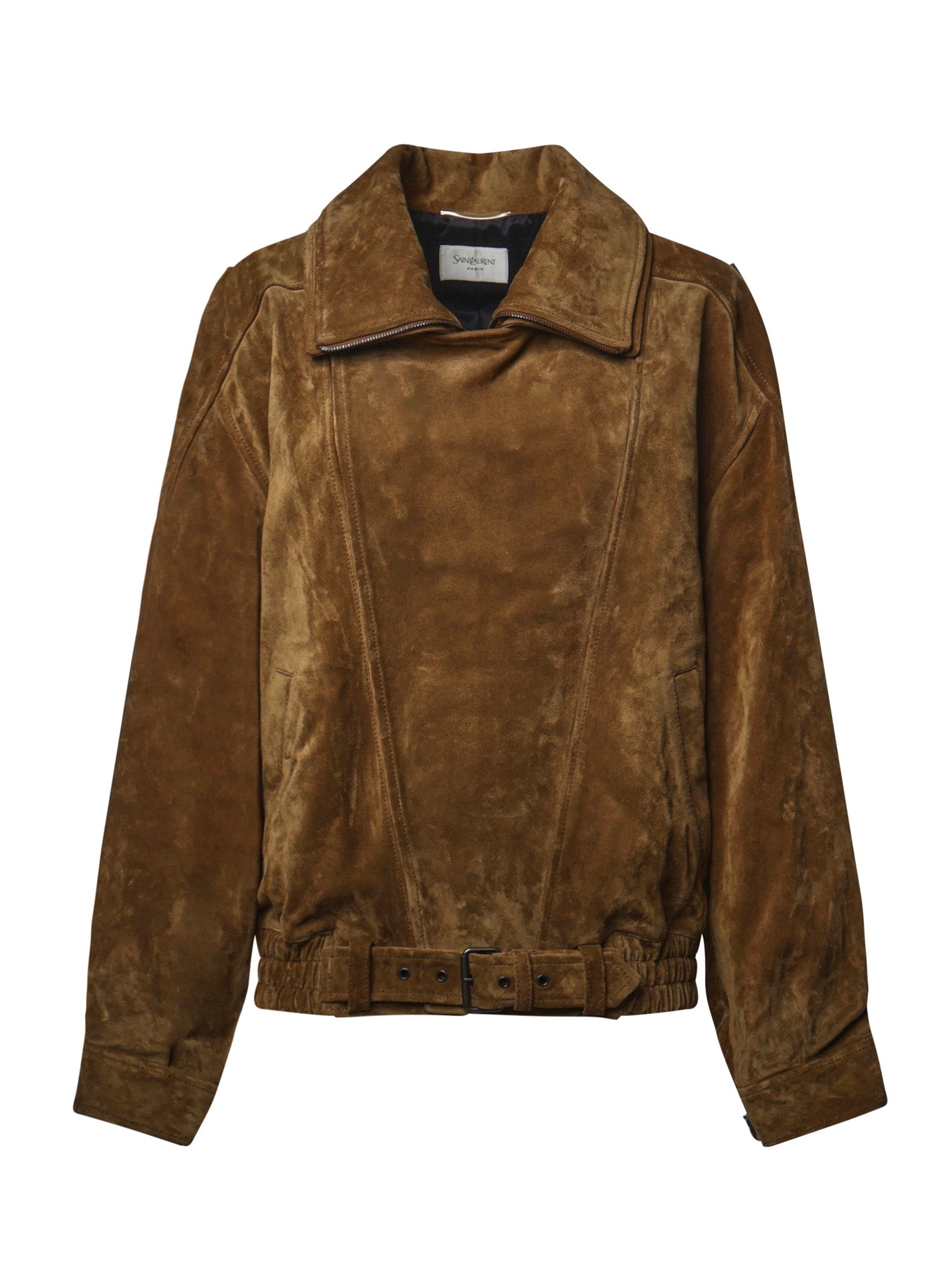 Giubbini  BLOUSON AVEC CEINTURE CROUTE 798780 YC2AY 2104 2104 SAINT LAURENT