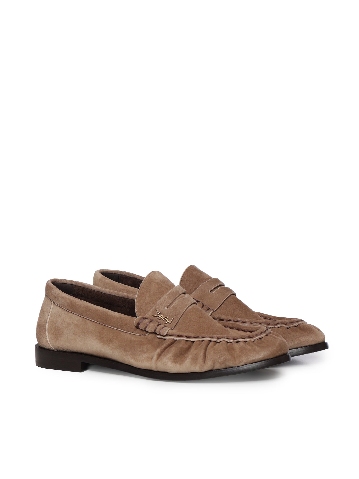 Calzature LE LOAFER 15 MOC VELVET/GO OF A001MM 27DTT 9741 9741 SAINT LAURENT