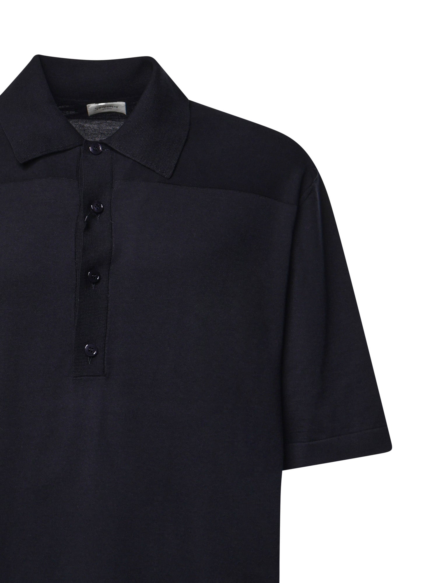Polo POLO MANCHES COURTES TAB CUIR 876857 Y77MV 4100 4100 SAINT LAURENT