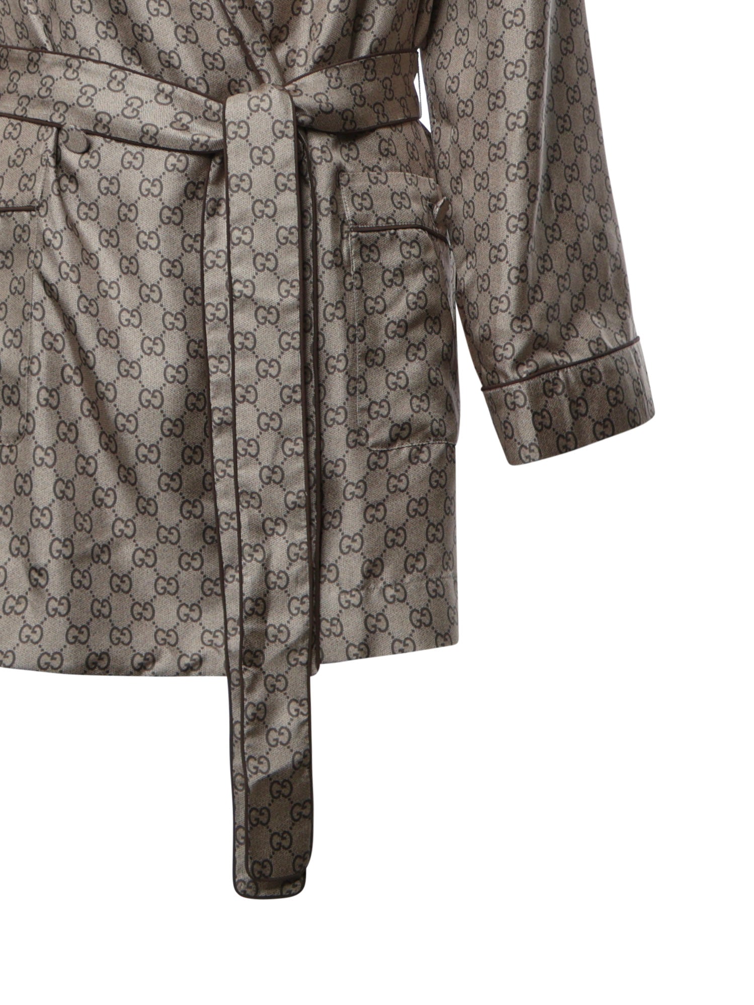 Camicie SHIRT ORIGINAL GG ON TWILL  MAHOGANY 864562 ZAUUN 2270 2270 GUCCI