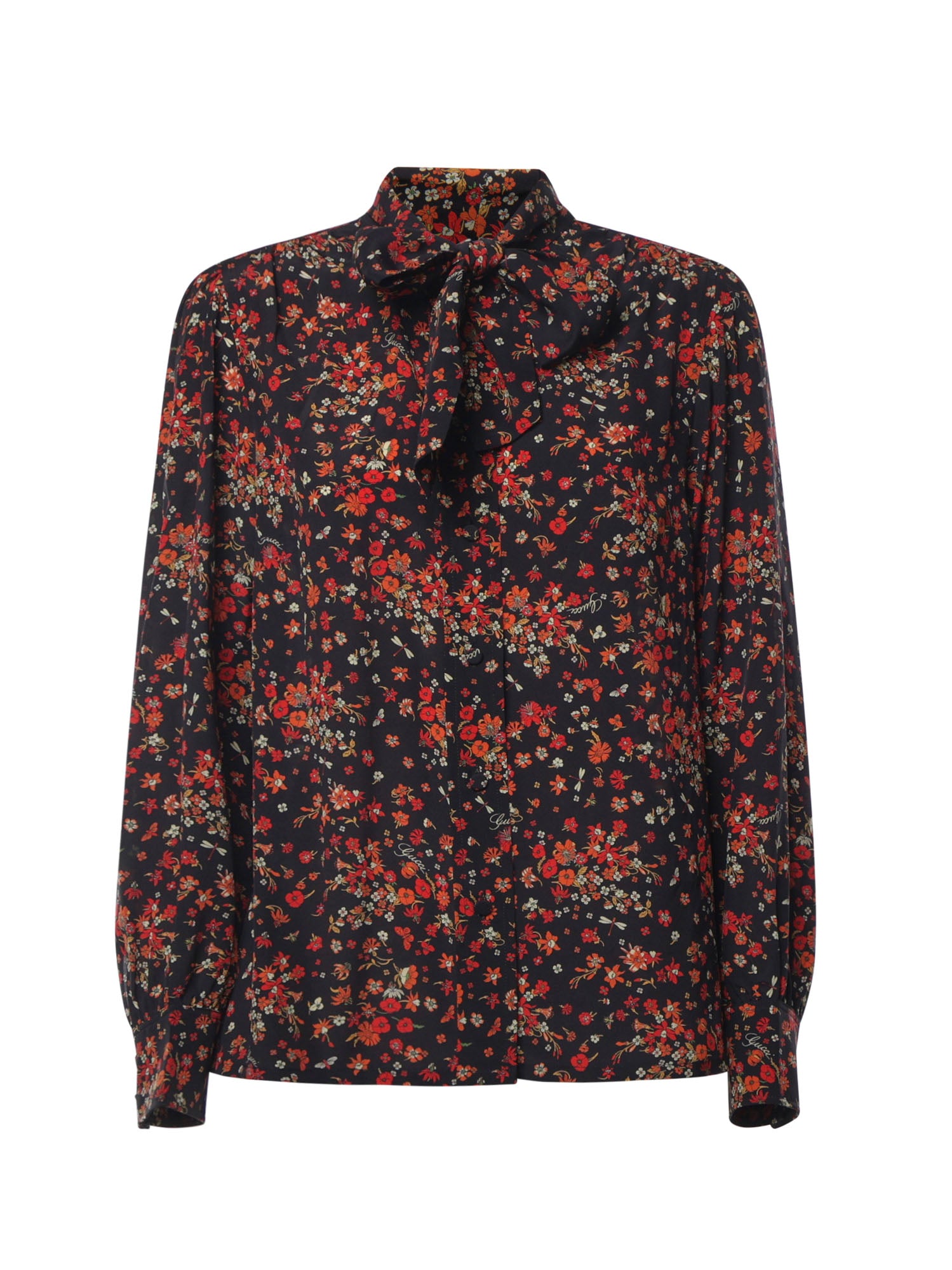 Camicie SHIRT CDC MICRO FLORA  BLACK 865102 ZAU23 1072 1072 GUCCI