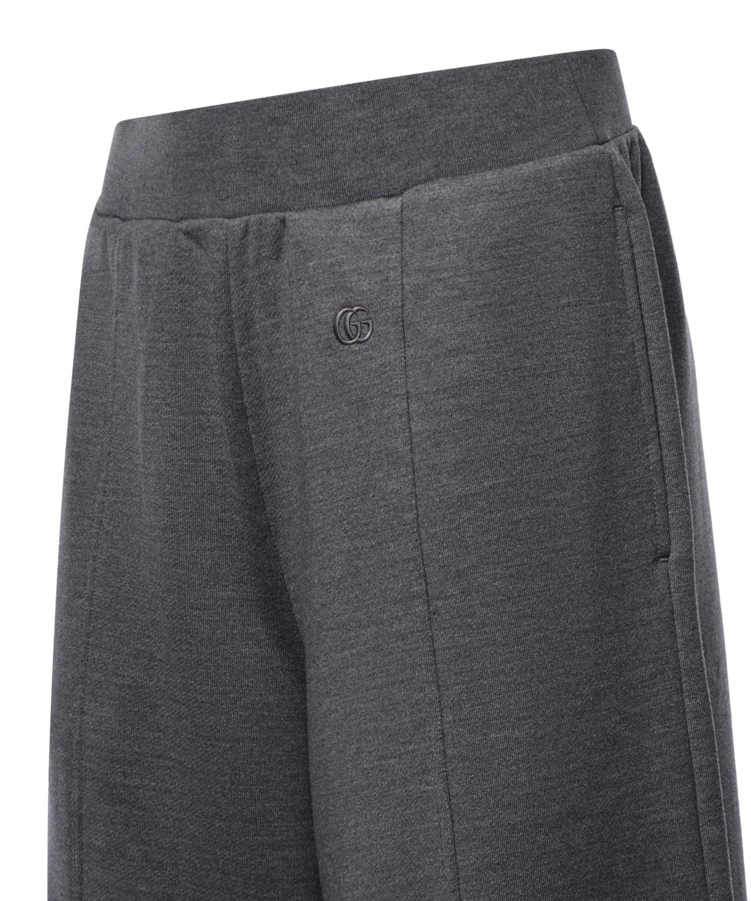 Pantaloni JOGGERS CTN SLK JRS W/GG DTL  ANTHRACITE 872661 XJH1N 1160 1160 GUCCI
