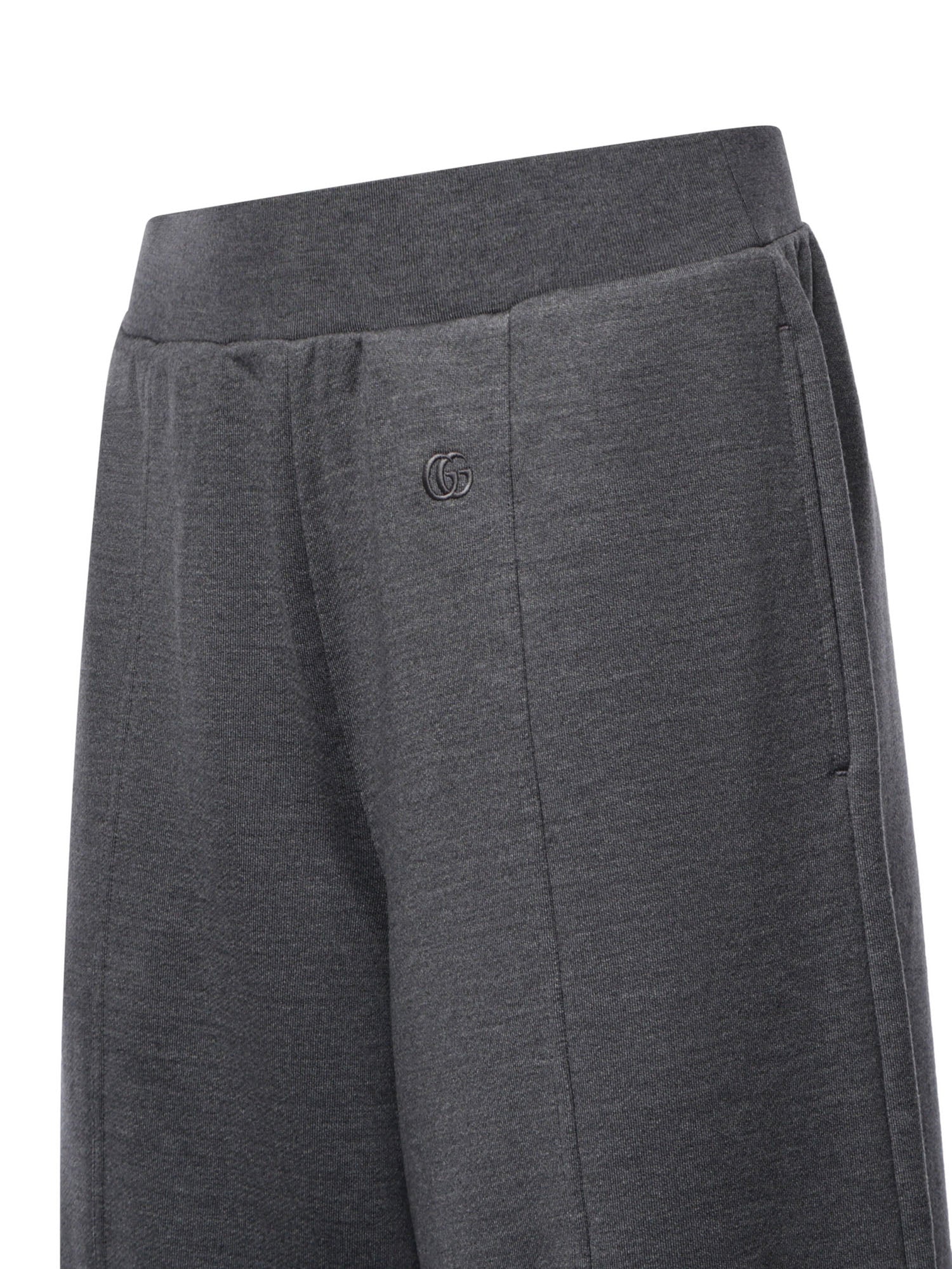 Pantaloni JOGGERS CTN SLK JRS W/GG DTL  ANTHRACITE 872661 XJH1N 1160 1160 GUCCI