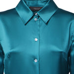 Camicie SHIRT SILK SATIN PERIWINKLE 875614 ZHS19 4598 4598 GUCCI