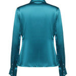 Camicie SHIRT SILK SATIN PERIWINKLE 875614 ZHS19 4598 4598 GUCCI