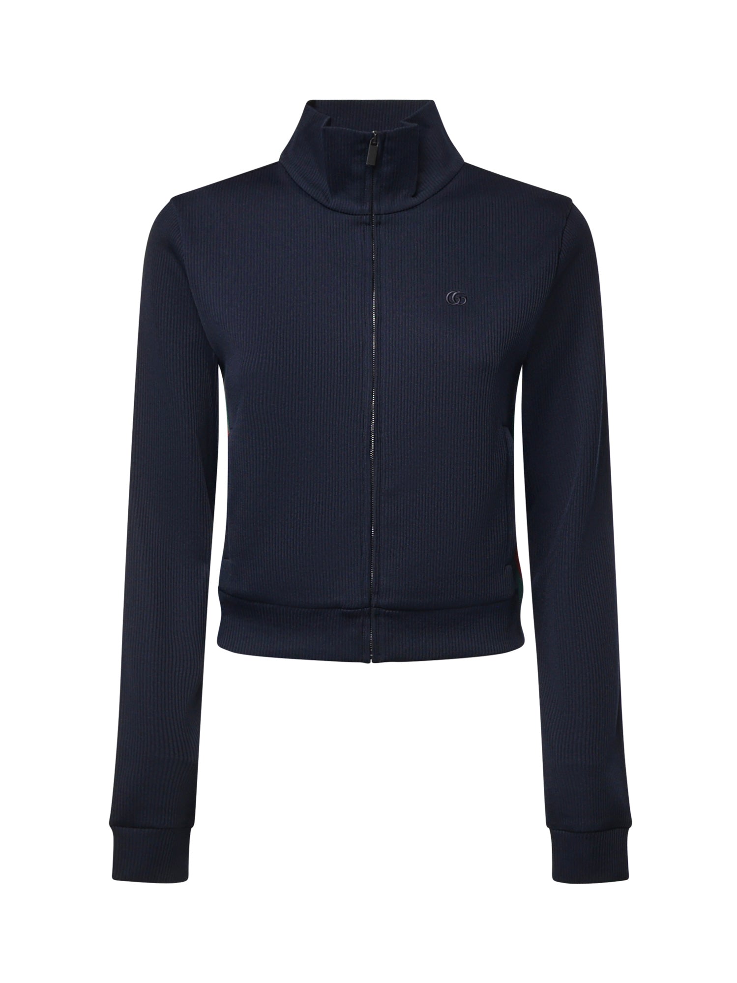 Felpa ZIP SWEATSHRT CTN JRS W/WEB SAPPHIRE 875656 XJHYN 4294 4294 GUCCI