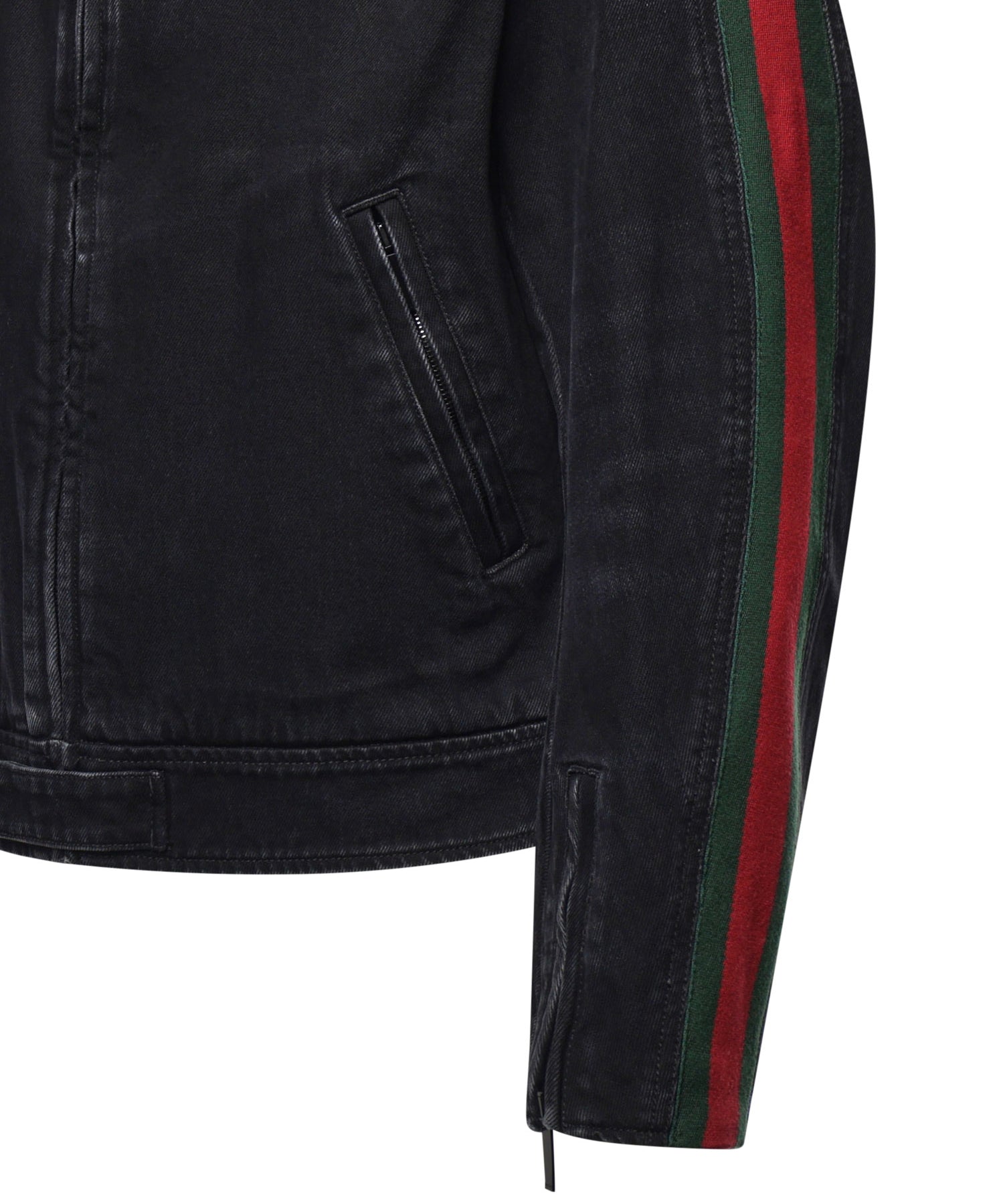 Giubbini  BIKER STN WSHD  BLACK 872075 XDDHQ 1000 1000 GUCCI