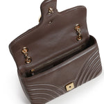 Borse HANDBAG GG MARMONT TAUPE 837267 AAGUE 2818 2818 GUCCI