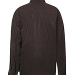 Camicie STRAIGHT COLLAR TWISTED SHIRT LICORICE SH1141 LF1308 BR532 BR532 LEMAIRE