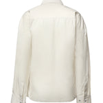 Camicie STRAIGHT COLLAR TWISTED SHIRT LIGHT CREAM SH1141 LF1500 WH048 WH048 LEMAIRE