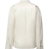 Camicie STRAIGHT COLLAR TWISTED SHIRT LIGHT CREAM SH1141 LF1500 WH048 WH048 LEMAIRE