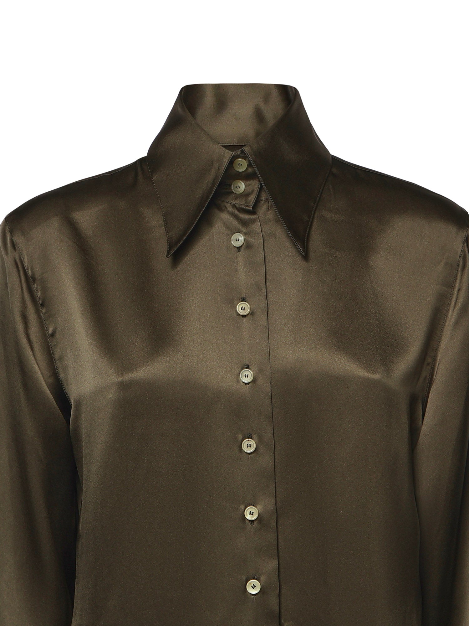 Top  IVY TOP DARK OLIVE 24823029 429 429 KHAITE