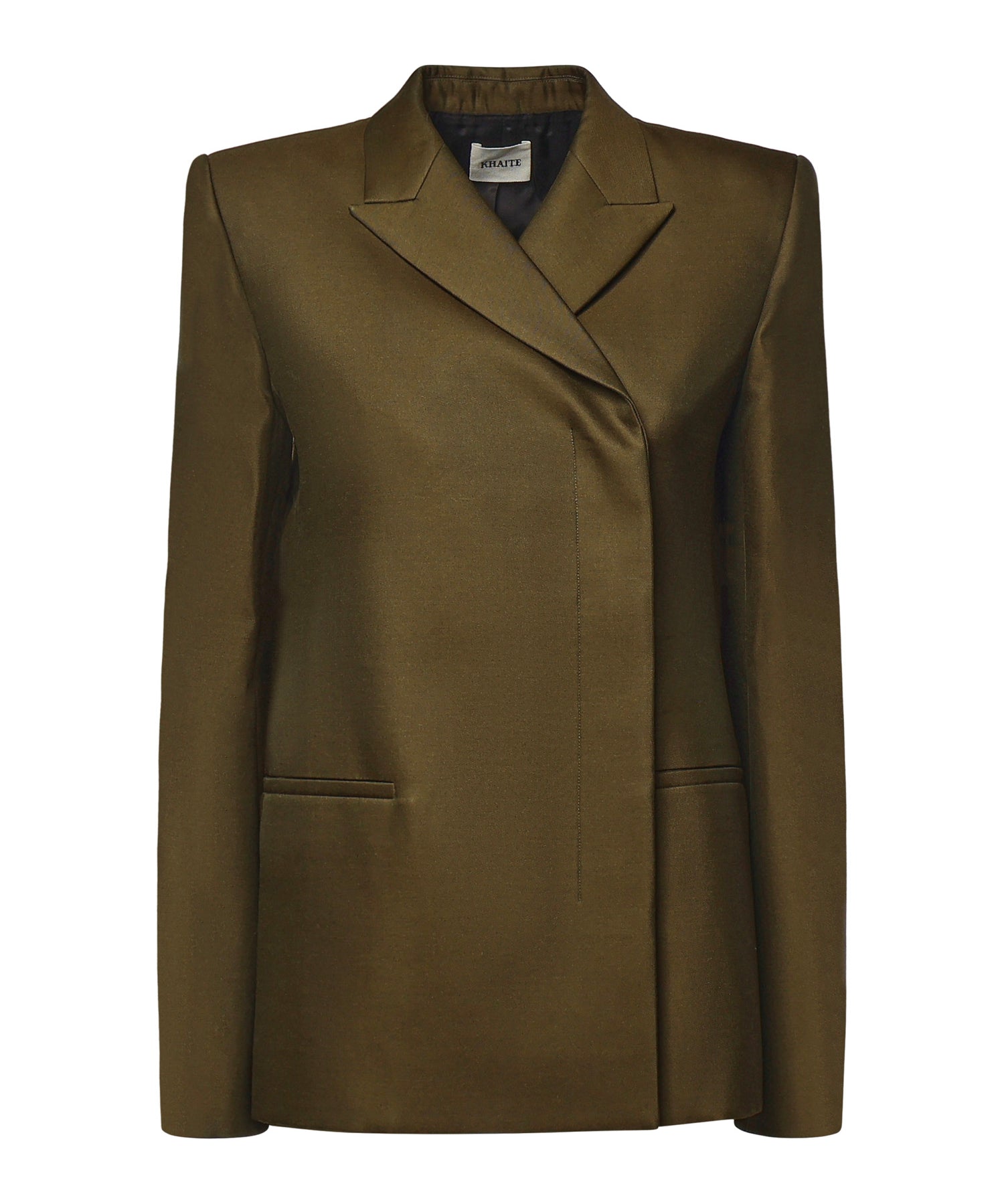 Giubbini  SILVANNAH JACKET DARK OLIVE 6180582 429 429 KHAITE