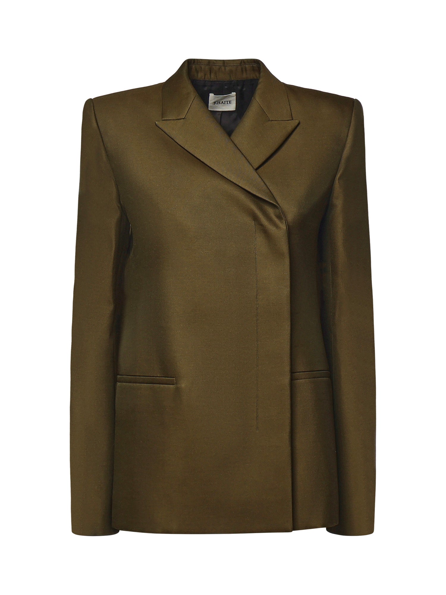 Giubbini  SILVANNAH JACKET DARK OLIVE 6180582 429 429 KHAITE