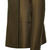 Giubbini  SILVANNAH JACKET DARK OLIVE 6180582 429 429 KHAITE