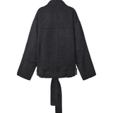 Giubbini  ALDER JACKET CHARCOAL 6239547 205 205 KHAITE