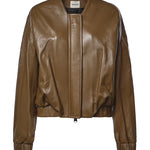 Giubbini  CORDAN JACKET  DARK OLIVE 62411012 429 429 KHAITE