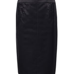 Gonna GONNA A MATITA CASSANDRE IN RASO 863981 Y1K44 1000 1000 SAINT LAURENT