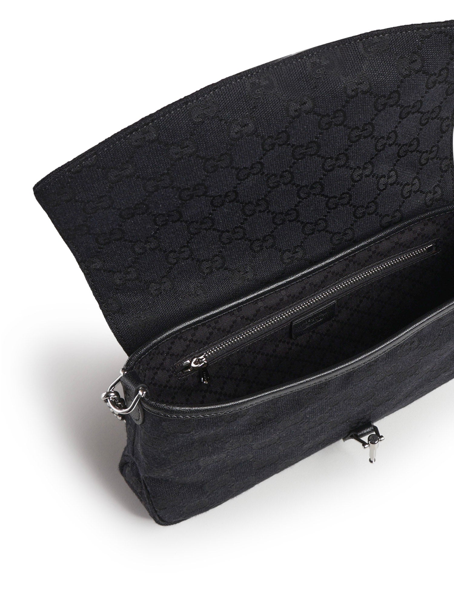 Borsa BAG WITH REMOVABLE SHOULDER BLK 866720 FAFV4 1000 1000 GUCCI