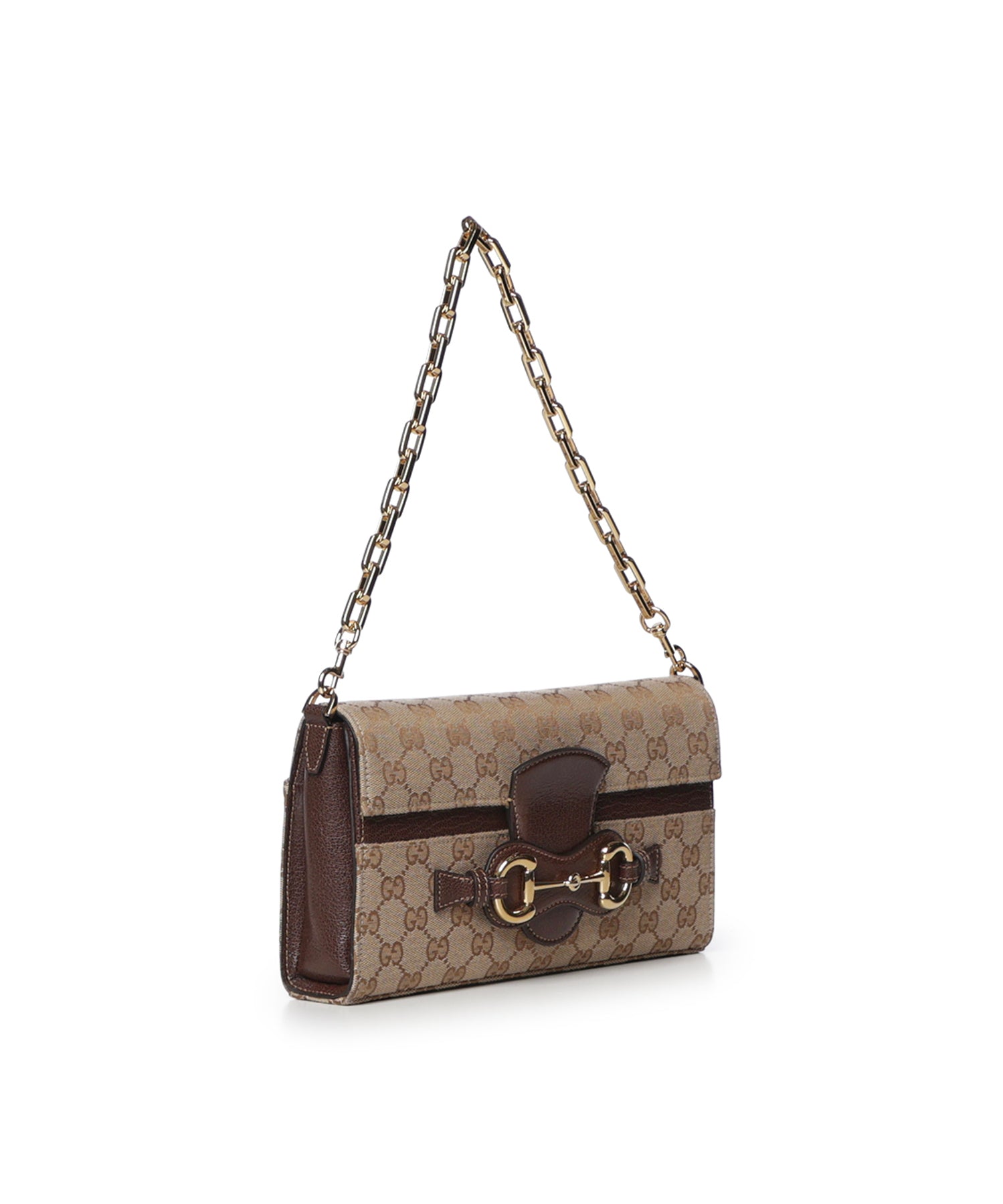 Borsa BAG WITH DOUBLE REMOVABLE VINT.SAND/DK A006KQ FAGGX 9651 9651 GUCCI