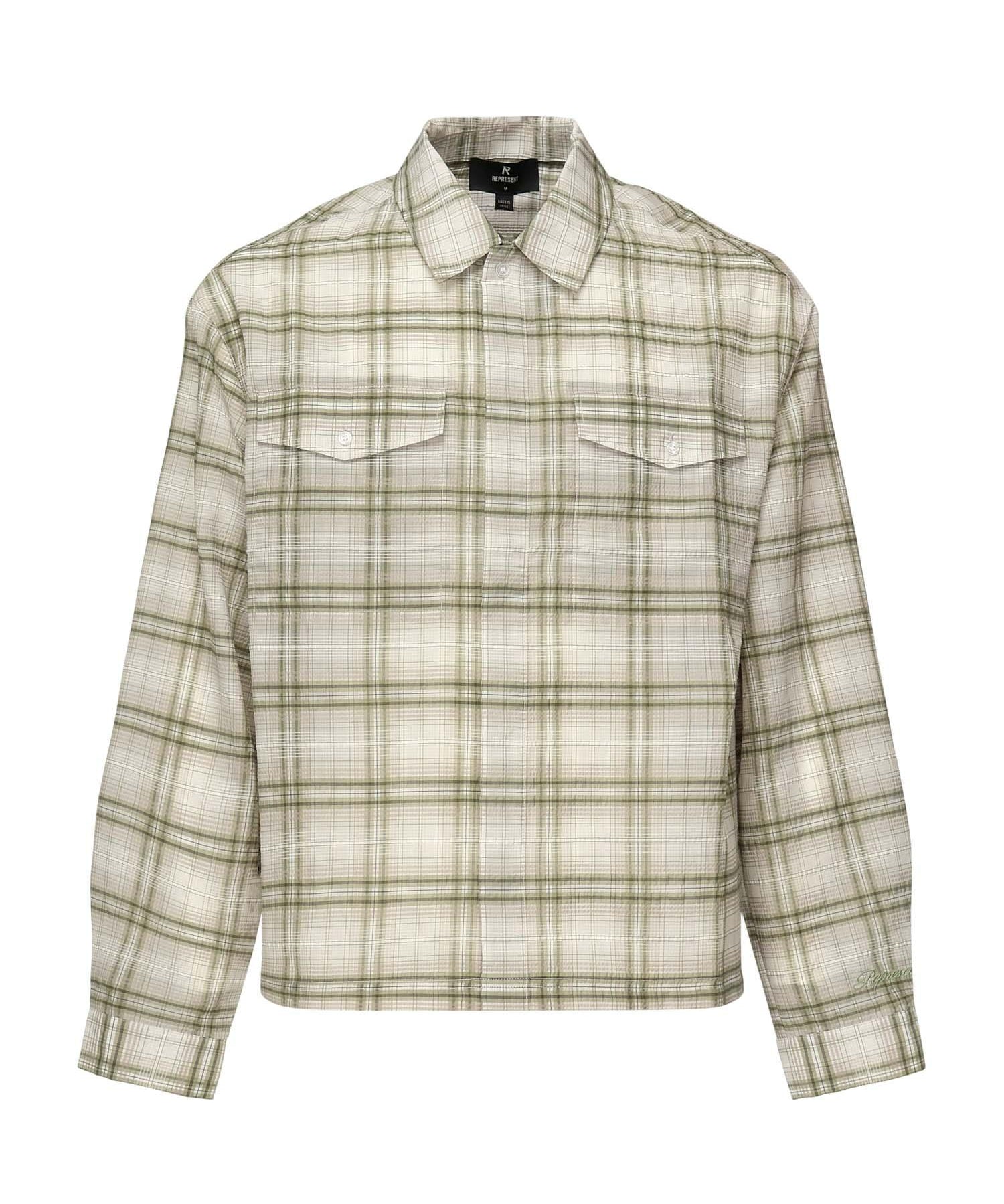 Camica check in flanella MLM100300 37 REPRESENT 