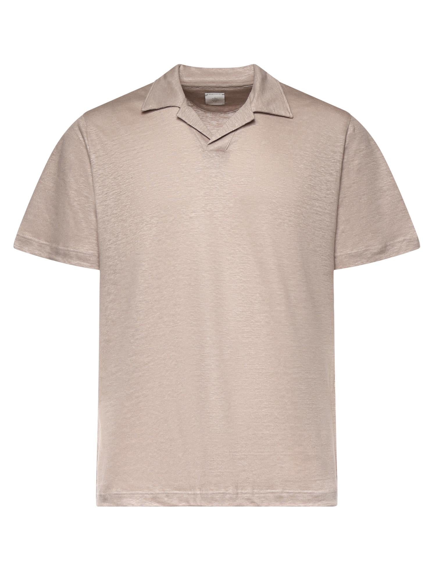 Polo in lino<BR/> M75POLM02TES0M121 26 ELEVENTY 