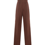Pantalone wide leg in lana 2521136221600 002 MAX MARA 