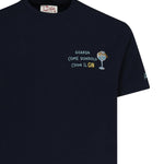 T-shirt Portofino con ricamo POT0001 05574H MC2 SAINT BARTH 