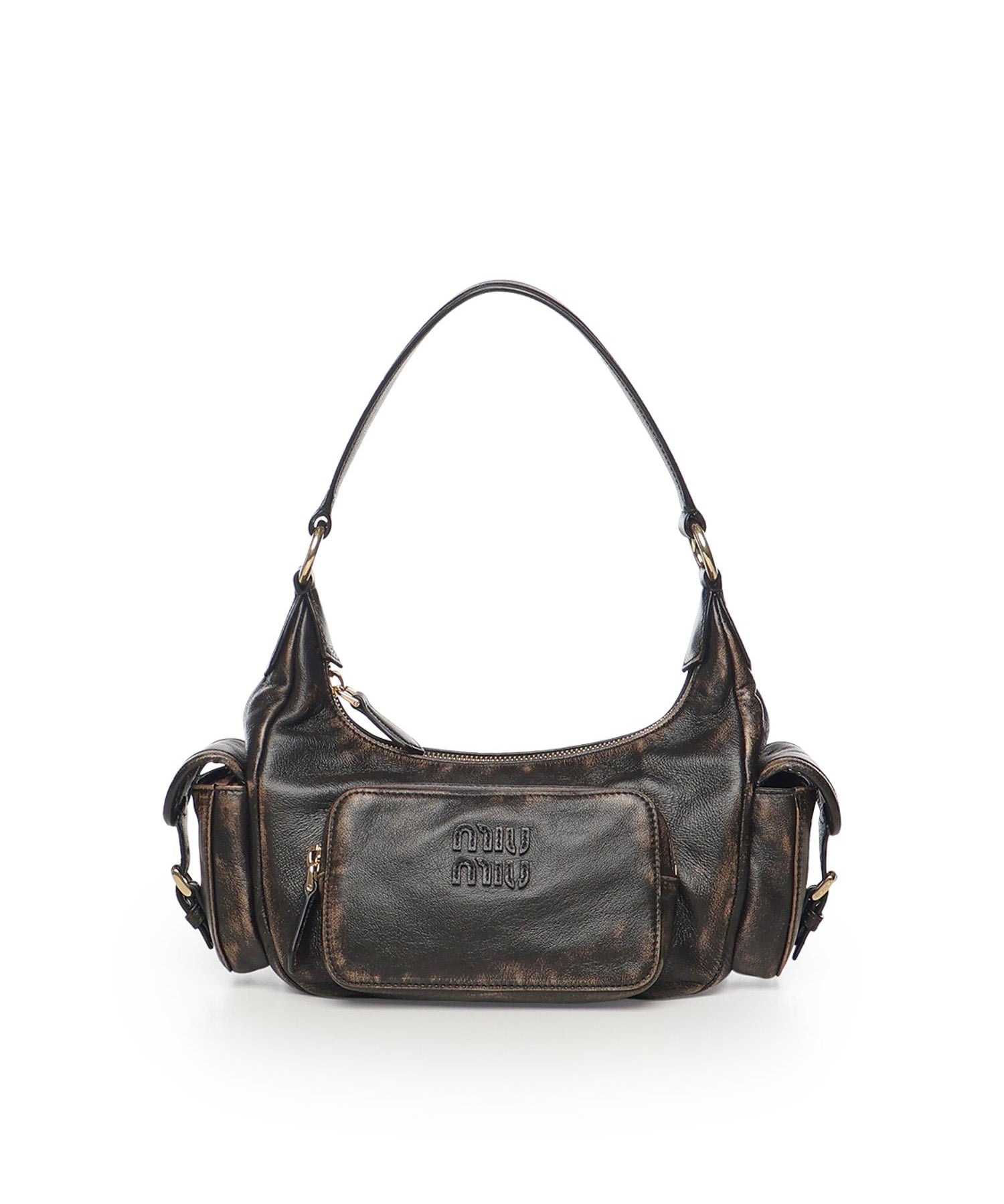 Borsa pocket in nappa 5BC188 AF8TF0201 MIU MIU 