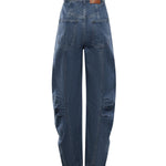 Jeans cargo in denim 115171 1602 ROTATE 